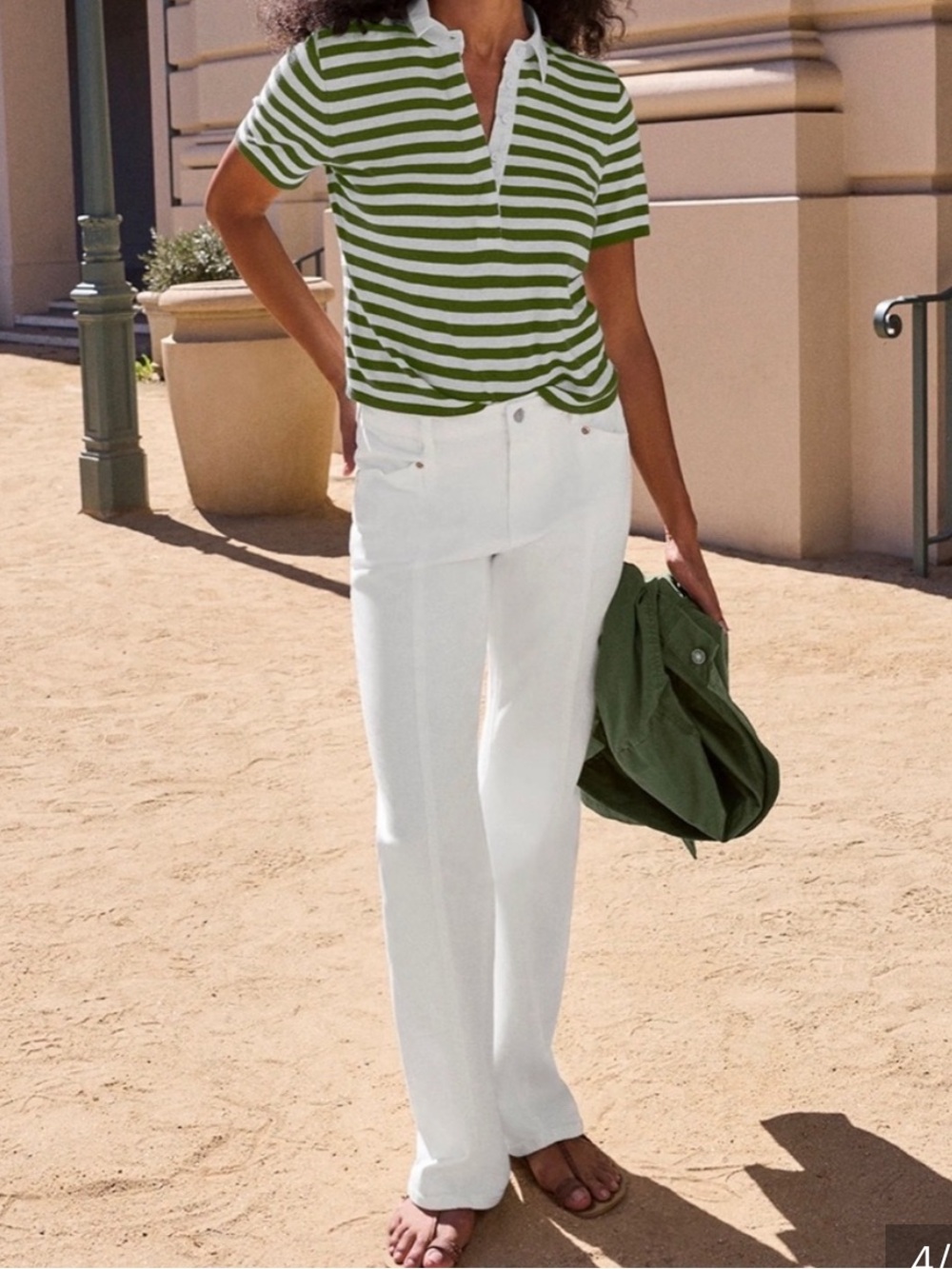 CAbi Lark Jean-White - Picture 7 of 16
